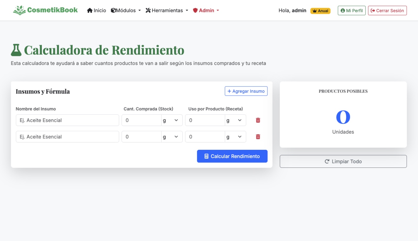 Rendimiento 1